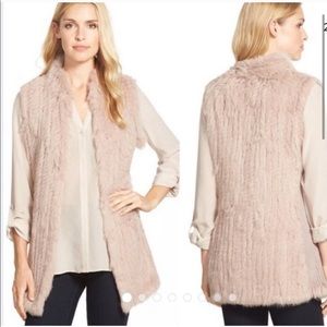 Love Token Rabbit Fur Vest